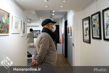 نمایشگاه گروهی نقاشی در نگارخانه بهارک