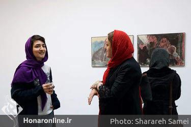 افتتاحیه نمایشگاه نقاشی های ندا زارع در گالری امکان