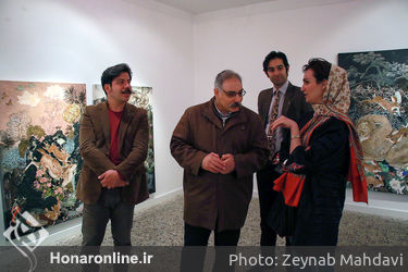 نمایشگاه نقاشی الهام نفیسی در گالری هما