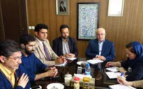 جلسه هیئت الجزایری با معاون هنری وزیر ارشاد