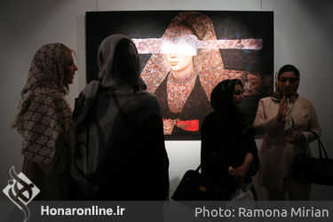 افتتاحیه نمایشگاه فتوکلاژ برزین بهارلویی در گالری آتبین 