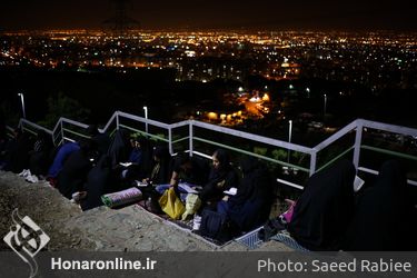 مراسم احیای شب 21 ام ماه مبارک رمضان - گلزار شهدای کوهسار 
