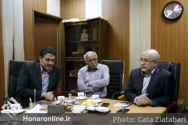 دیدار معاون امور هنری از شورای شعر و ترانه دفتر وزارت فرهنگ و ارشاد اسلامی