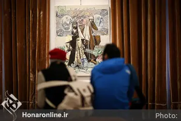 افتتاحیه نمایشگاه نقاشی های سروناز سلطانی در گالری موزه هنرهای زیبا