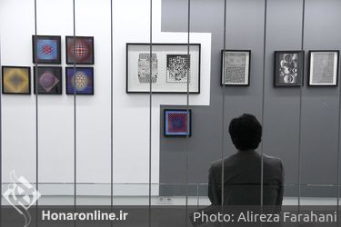 نمایشگاه سری‌گرافى‌هاى ویکتور وازارلى در گالری ثالث