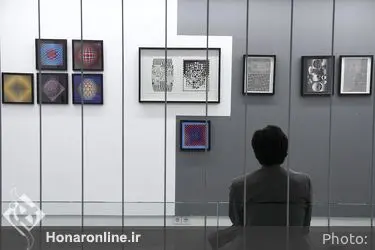 نمایشگاه سری‌گرافى‌هاى ویکتور وازارلى در گالری ثالث