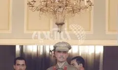 تصویری پربازدید از مرحوم سعید راد در حال ایفای نقش رضا شاه