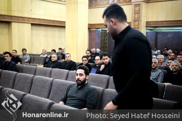 مراسم ختم زنده‌یاد بهنام صفوی در مسجد جامع شهرک غرب