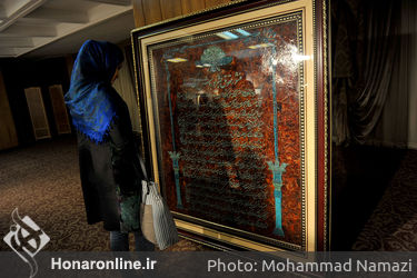  بخش نمایشگاهی چهارمین حراج باران در مرکز همایش‌های بین‌المللی رایزن /2