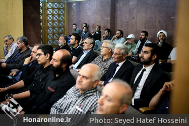 مراسم یادبود "عزت الله انتظامی" در مسجد جامع شهرک غرب