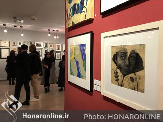 نمایشگاه آثار چند نسل هنرمندان معاصر ایران در گالری لاله