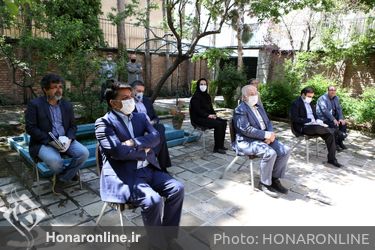 مراسم رونمایی از سردیس "سیمین دانشور" در خانه موزه سیمین و جلال