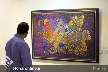 نمایشگاه نقاشی آرش لاهیجی در گالری نگاه