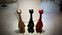 Reza Yarahmadi Sculpture Exhibition at Mah Gallery