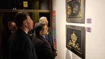 بازدید وزیر فرهنگ از نمایشگاه آثار هنرمندان پیشکسوت در فرهنگسرای نیاوران