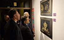 بازدید وزیر فرهنگ از نمایشگاه آثار هنرمندان پیشکسوت در فرهنگسرای نیاوران