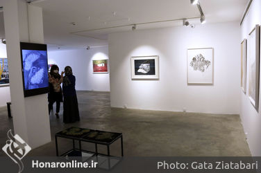 نمایشگاه آثار پونه اوشیدری در گالری باوان