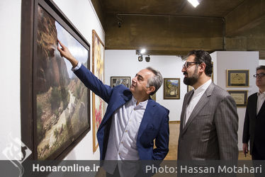 مراسم گشایش نمایشگاه "کیمیای مهر"
