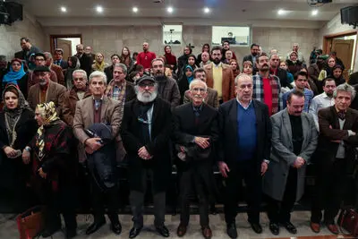 مراسم زادروز غلامحسین امیرخانی در موزه هنرهای دینی امام علی(ع)