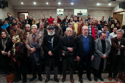مراسم زادروز غلامحسین امیرخانی در موزه هنرهای دینی امام علی(ع)