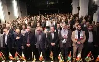گردهمایی هنرمندان حامی فلسطین