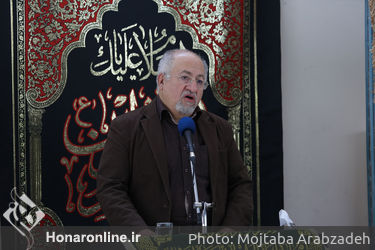 سومین روز از مراسم عزاداری اباعبدالله الحسین (ع) در معاونت هنری وزارت ارشاد
