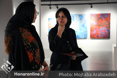 نمایشگاه آثار شهرو خردمند در گالری آ