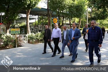 ادای احترام به شهدای والا مقام فرهنگ هنر و رسانه