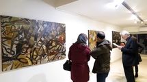 نمایشگاه نقاشی‌های مریم فرزادیان در گالری آران