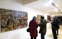نمایشگاه نقاشی‌های مریم فرزادیان در گالری آران
