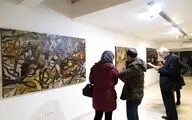 نمایشگاه نقاشی‌های مریم فرزادیان در گالری آران