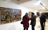 نمایشگاه نقاشی‌های مریم فرزادیان در گالری آران