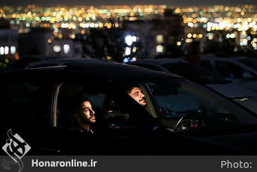 اکران فیلم خروج در سینما ماشین - عکاس: حامد ملک‌پور