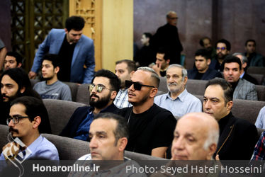 مراسم ختم زنده‌یاد بهنام صفوی در مسجد جامع شهرک غرب