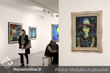 نمایشگاه نقاشی های ابراهیم فرجی در گالری هور‎