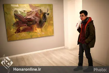افتتاحیه نمایشگاه نقاشی های سعید رفیعی منفرد در گالری ساربان