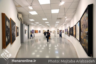  نهمین کارنمای پژوهشی انجمن هنرمندان نقاش ایران در خانه هنرمندان