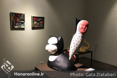 نمایشگاه انفرادی حجم بیژن نعمتی شریف در گالری شیرین