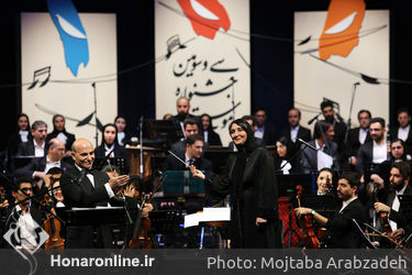 اجرای "اکستر نغمه باران" در سی و سومین جشنواره موسیقی فجر