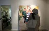 Ghazal Marvi Painting Exhibit