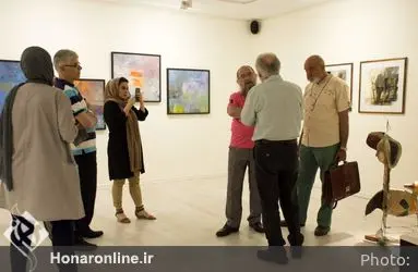 نمایشگاه گروهی نقاشی در گالری ساربان