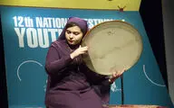 دف‌نوازان جشنواره ملی موسیقی جوان به فرهنگسرای نیاوران آمدند