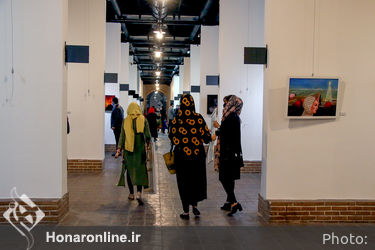 نمایشگاه گروهی "رنگ صلح" در باغ موزه قصر