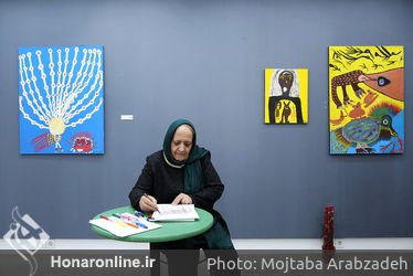  نمایشگاه نقاشی با عنوان "حوض نقاشی" اکرم سرتختی در گالری ثالث