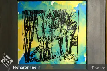 نمایشگاه نقاشی علی بازماندگان در گالری ثالث