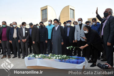  تشییع پیکر «ایران درّودی» در موزه هنرهای معاصر تهران