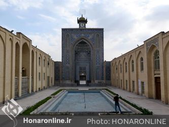 حوض یکی از عناصر معماری ایرانی