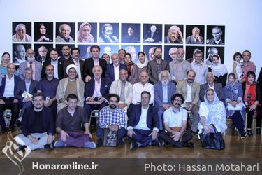 نمایشگاه آثار چهره های ماندگار ایران در فرهنگسرای نیاوران