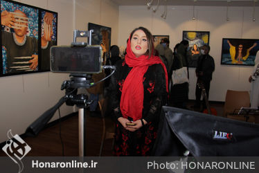 نمایشگاه نقاشی ساناز افشاری در گالری آیریک