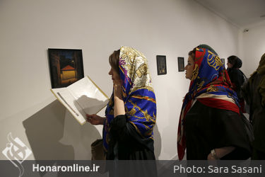 افتتاحیه‌ی نمایشگاه نقاشی‌های ثمیلا امیرابراهیمی در گالری هور